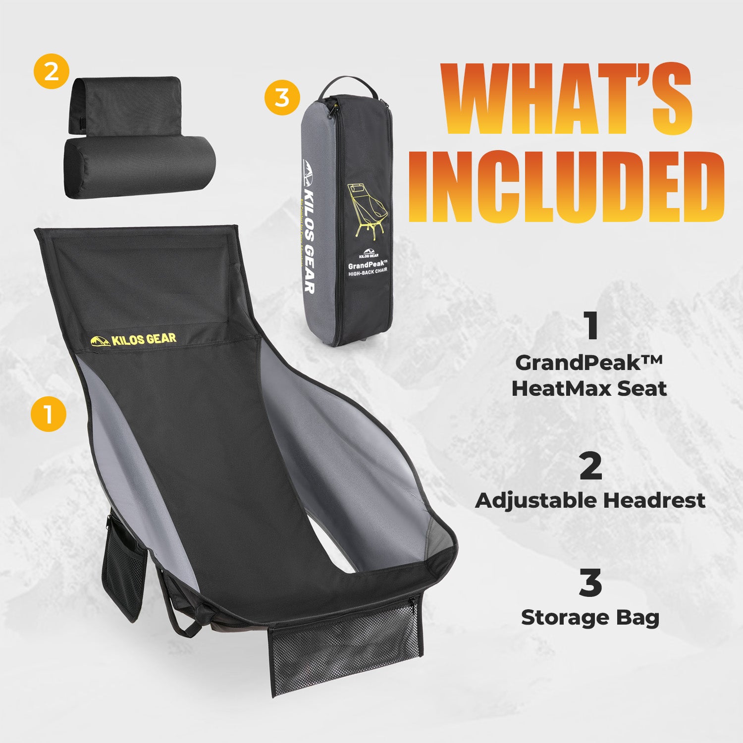 GrandPeak™ HeatMax Seat Cloth