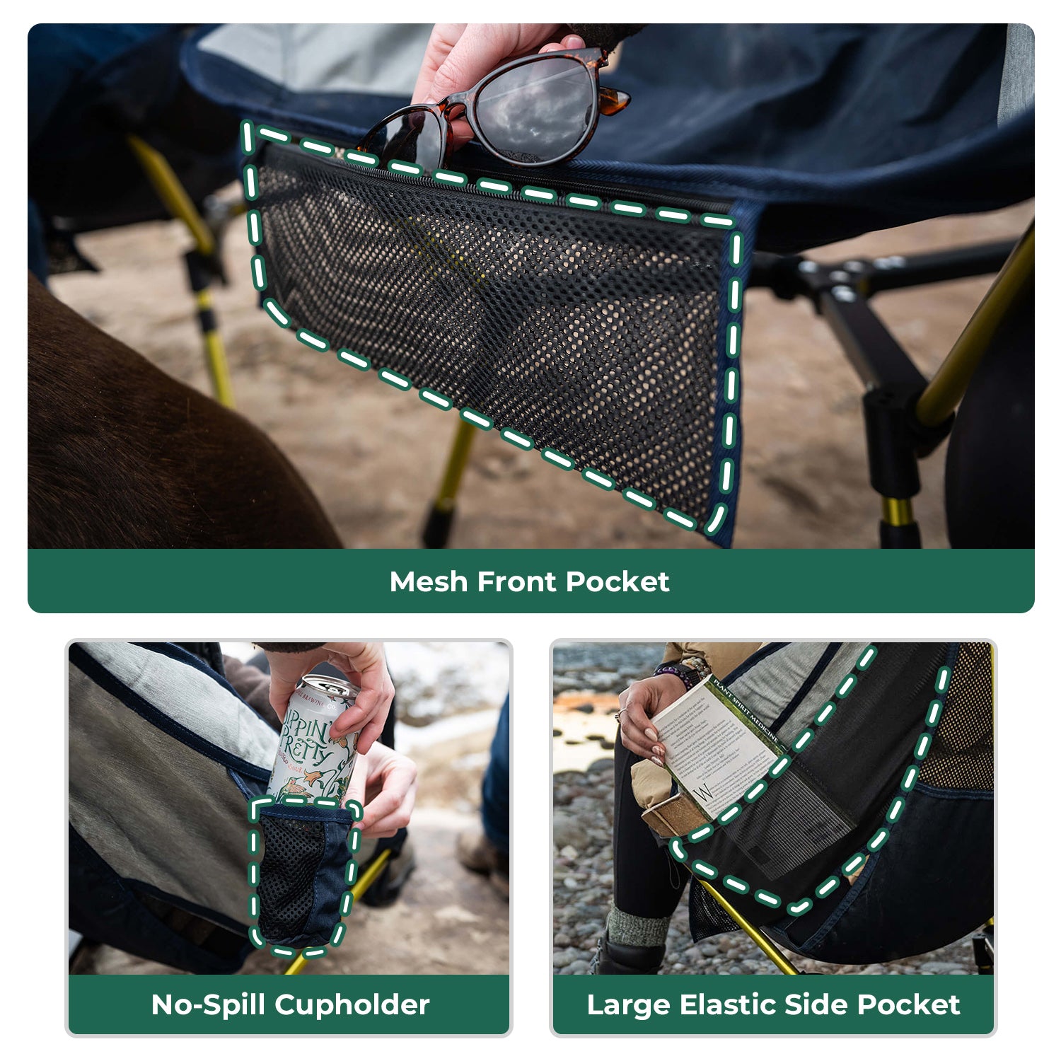 GrandPeak™ 2-in-1 Stool & Footrest
