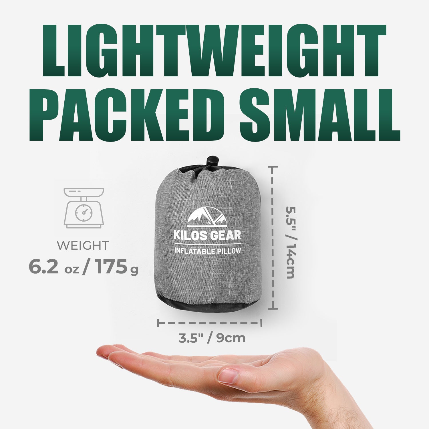 Ultralight Inflatable Camping Pillow