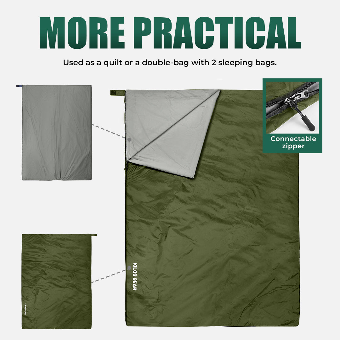 Ultralight 3-Season Sleeping Bag